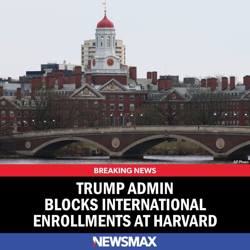 BREAKING NEWS: The Trump administration pulled the certification for Harvard's student and exchange ...