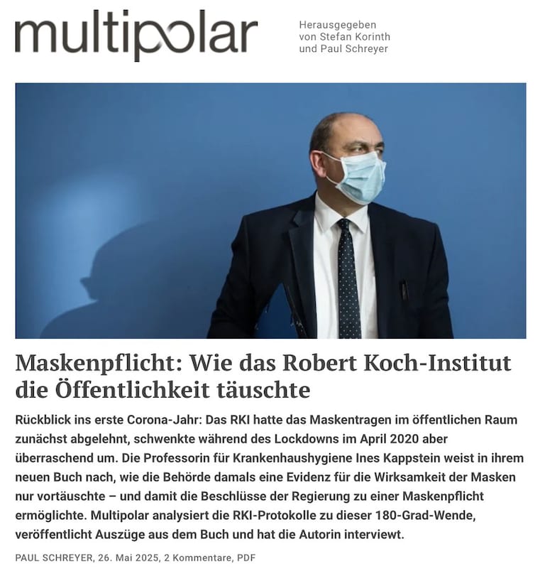 G.Link
Die Wissenschaft als willfähriger Handlanger der Regierung!
Nach und nach kommt beim Thema #Corona die Wahrheit ans Licht: Sie wussten alle Bescheid