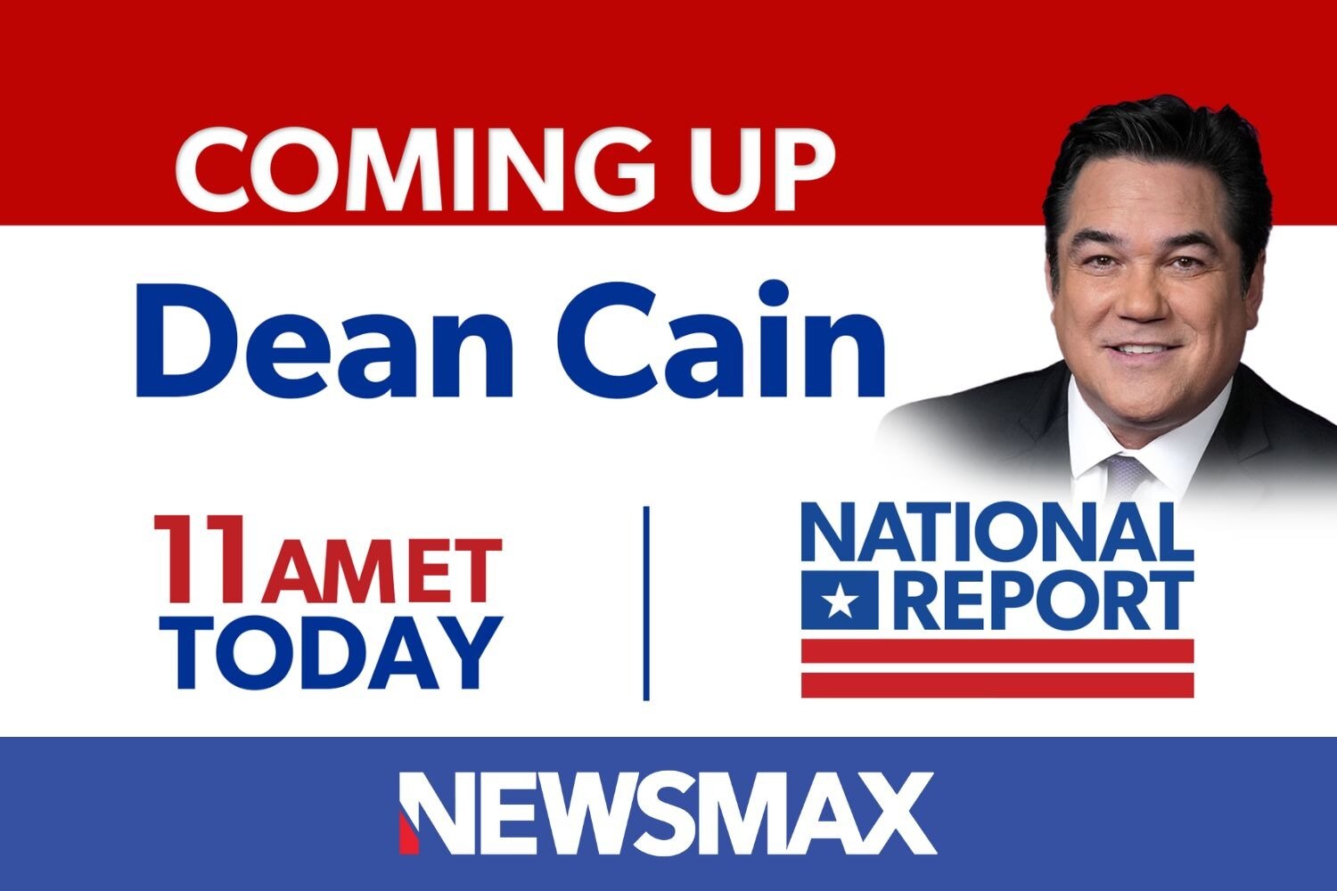COMING UP: Actor Dean Cain joins “National Report” to talk about his new movie and more — TODAY at 1...