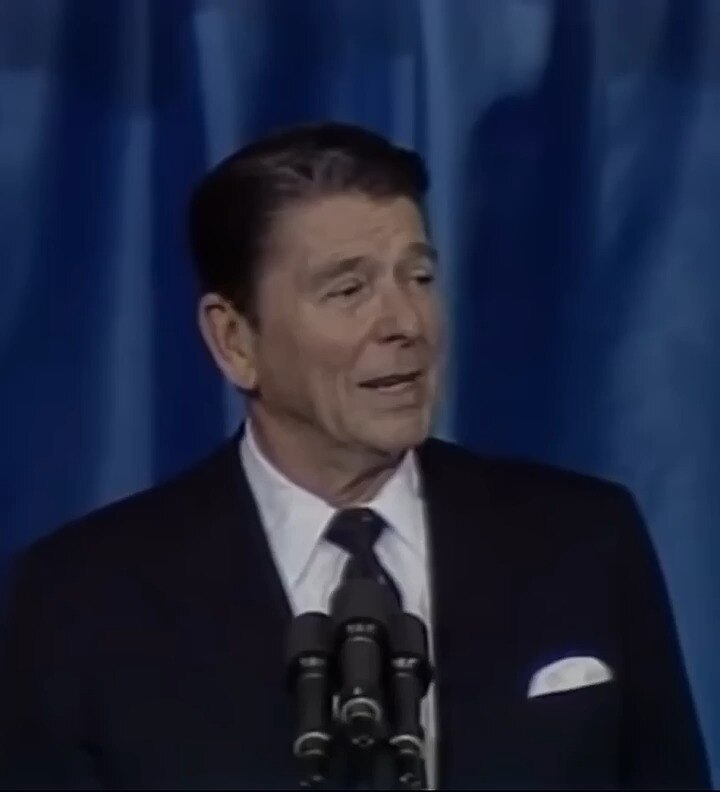 Philosophy Quotes on GETTR: The Best Joke Ronald Reagan Ever Told