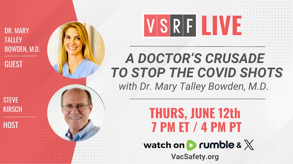 🚨 Coming up TONIGHT on #VSRFLive: One doctor’s bold crusade to stop the COVID shots. 💉

We’re hono...