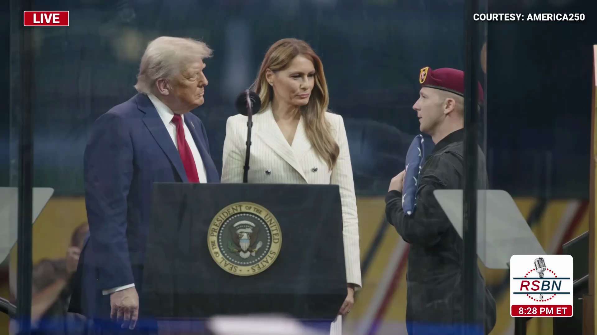 WATCH: President Trump Speaks at Grand Military Parade for the 250th U.S. Army Anniversary - 6/14/25...