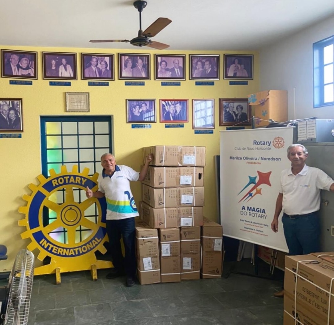 Texto do Rotary Club de Novo Horizonte:

As cadeiras do projeto Mobilidade para Todos já chegaram no...