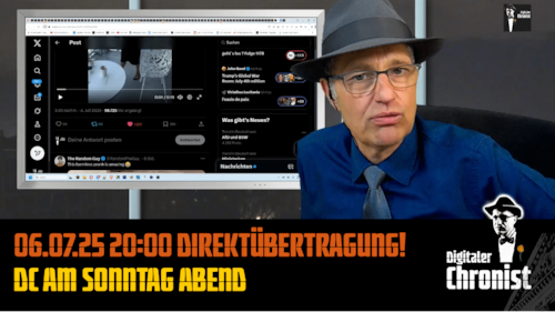Aufzeichnung vom 06.07.25 DC am Sonntag Abend