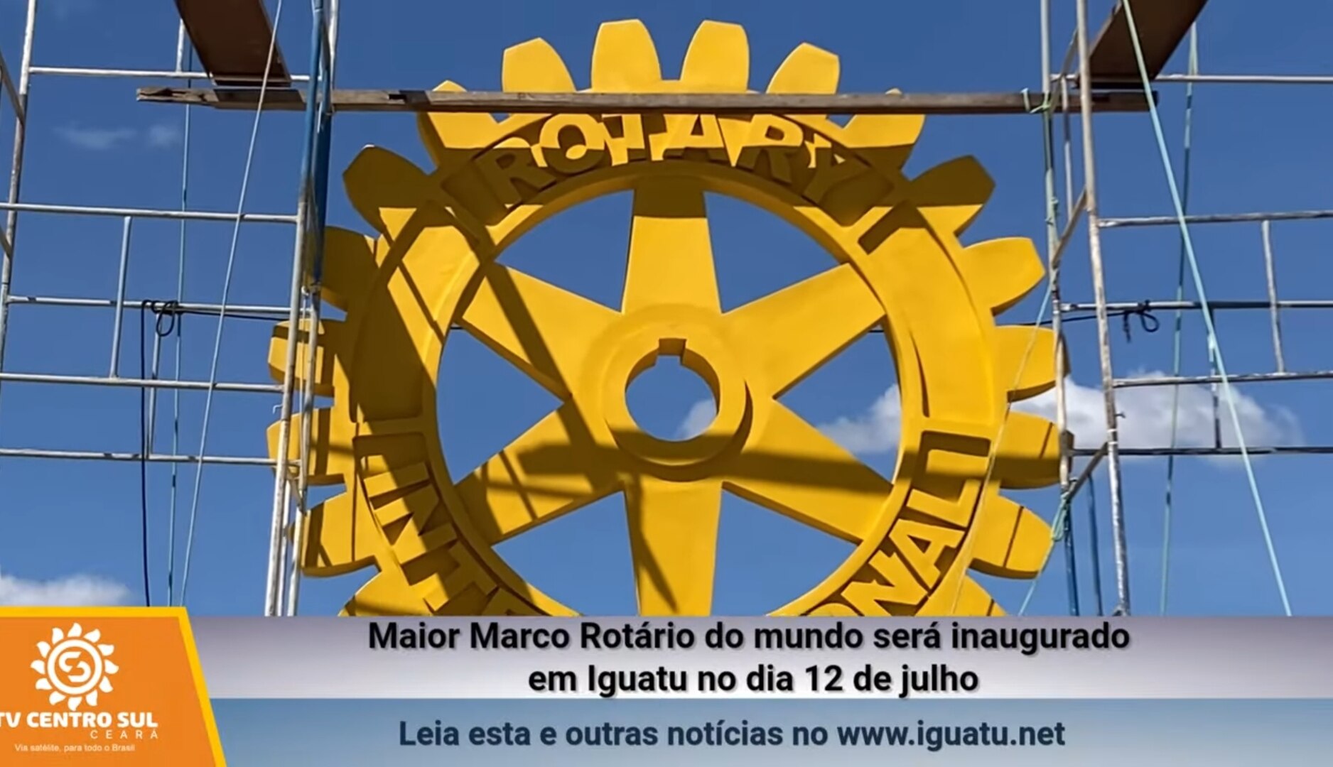 A cidade de Iguatu entra para a história do Rotary International ao inaugurar, no próximo sábado (12...