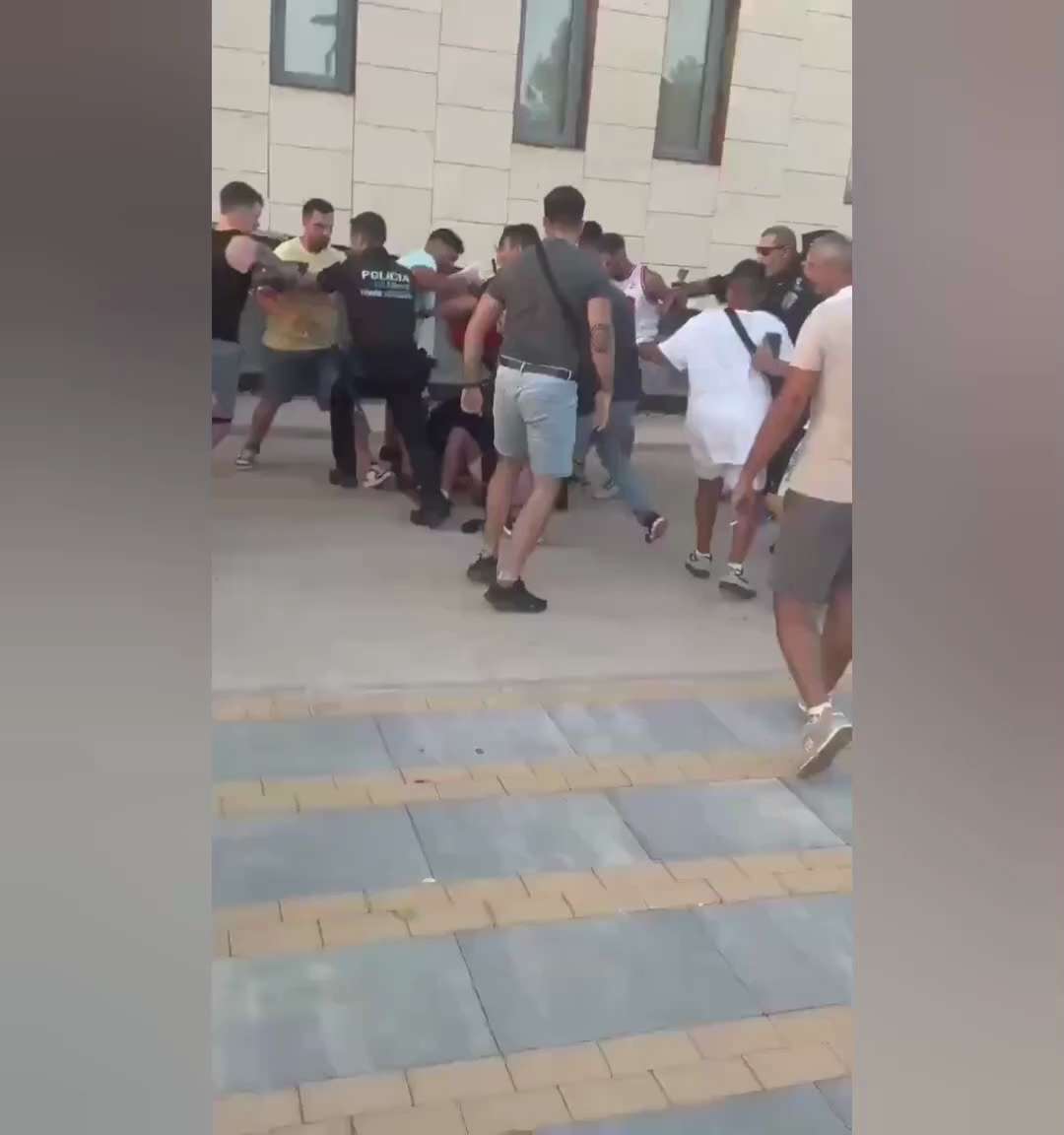 Following an attack on an elderly man by Moroccans in the Torre-Pacheco area of Spain.

Spaniards fr...