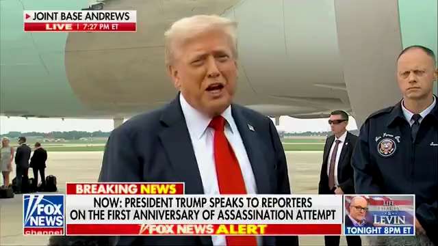 川普总统在谈到对伊朗关键核设施的打击行动时说：

“当那些飞行员走进我的办公室……他们说：‘你知道吗？我们已经为这个任务训练了 22 年，但从来没有哪位总统有胆量命令我们真的去执行。’”