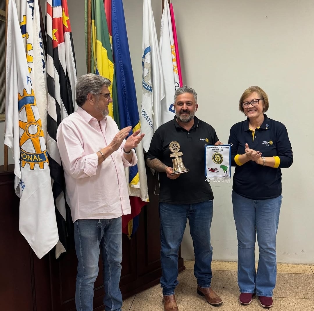 Texto do Rotary Club de Jahu - Norte

Na noite de ontem (14/07), nosso clube teve a honra de receber...