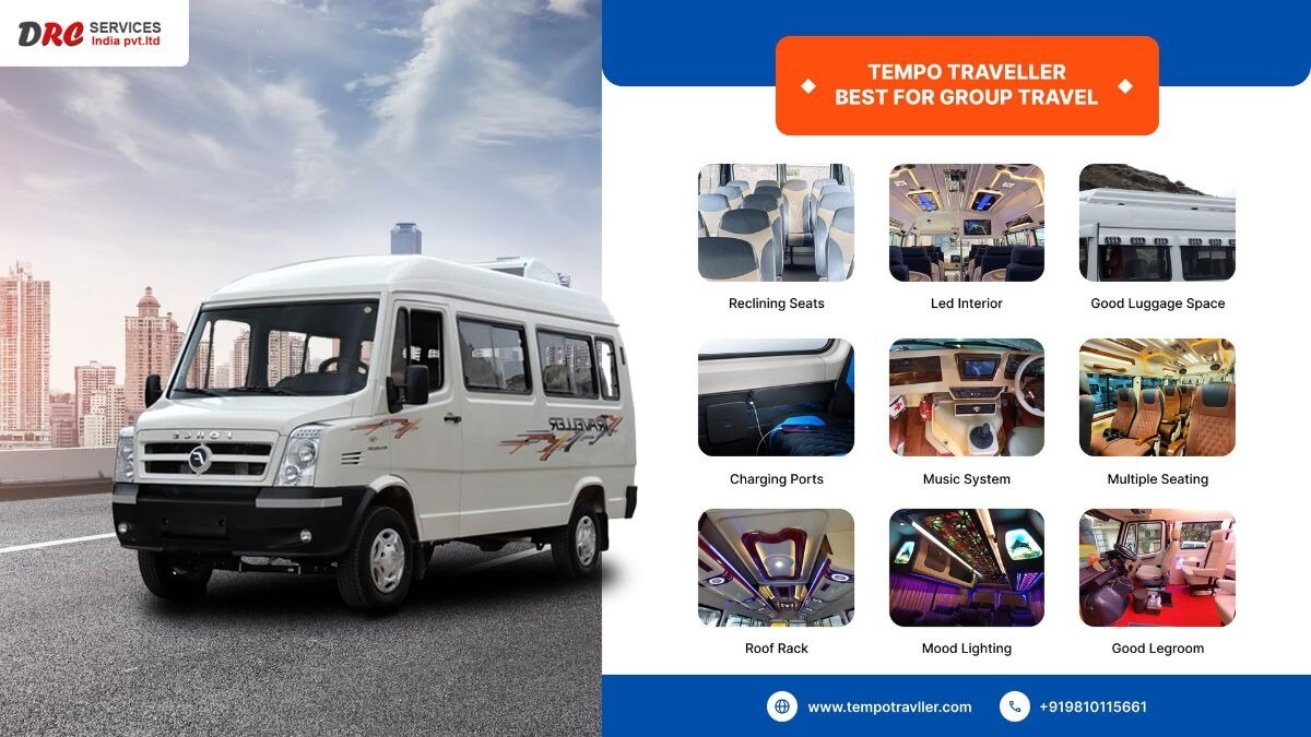 Top Reasons to Choose Tempo Traveller Hire for Group Travel in India

Travelling in India and gettin...