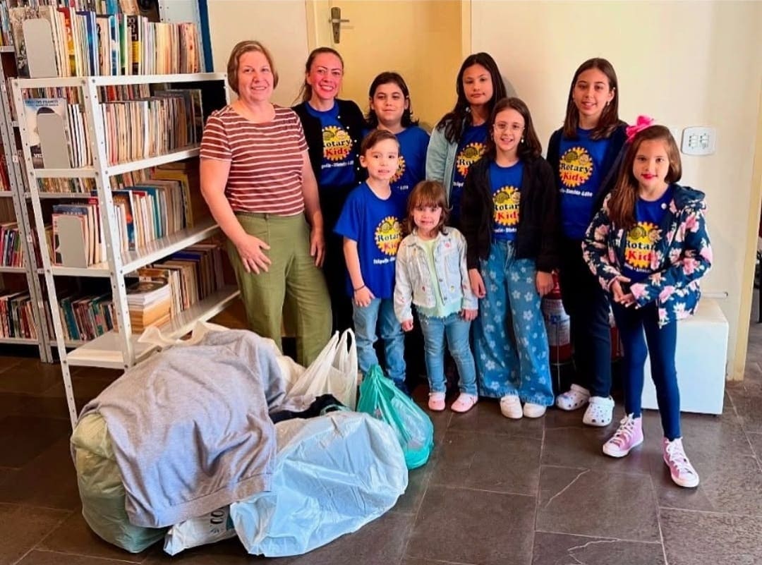 Hoje, 21.07.25, o Rotary Kids de Itápolis realizou o 1º projeto da gestão 2025-26: a Campanha do Aga...