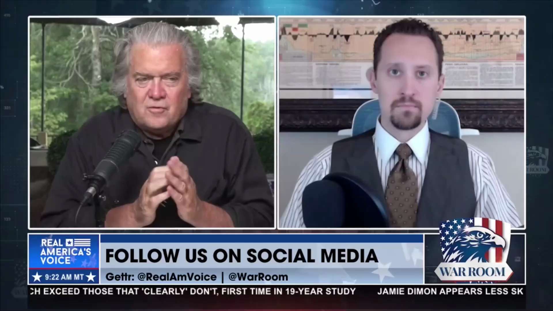 BANNON: Have we put our own person, a MAGA Republican, into the Bureau of Labor Statistics? 

E.J. A...