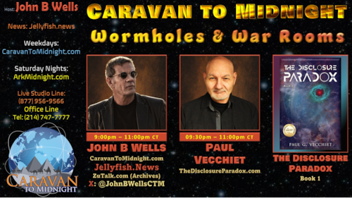 Wormholes and War Rooms - John B Wells LIVE