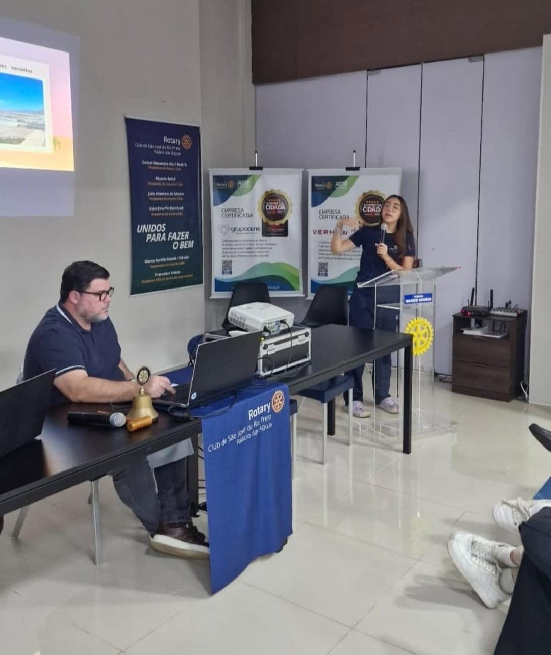 Reunião Ordinária do Rotary Club de São José do Rio Preto - Palácio das Águas - 04 de agosto de 2025...