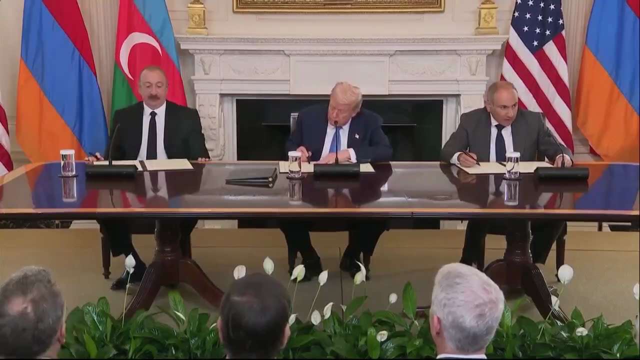 Boom! President Trump has officially brokered ANOTHER peace deal, ending a 30 year conflict between ...