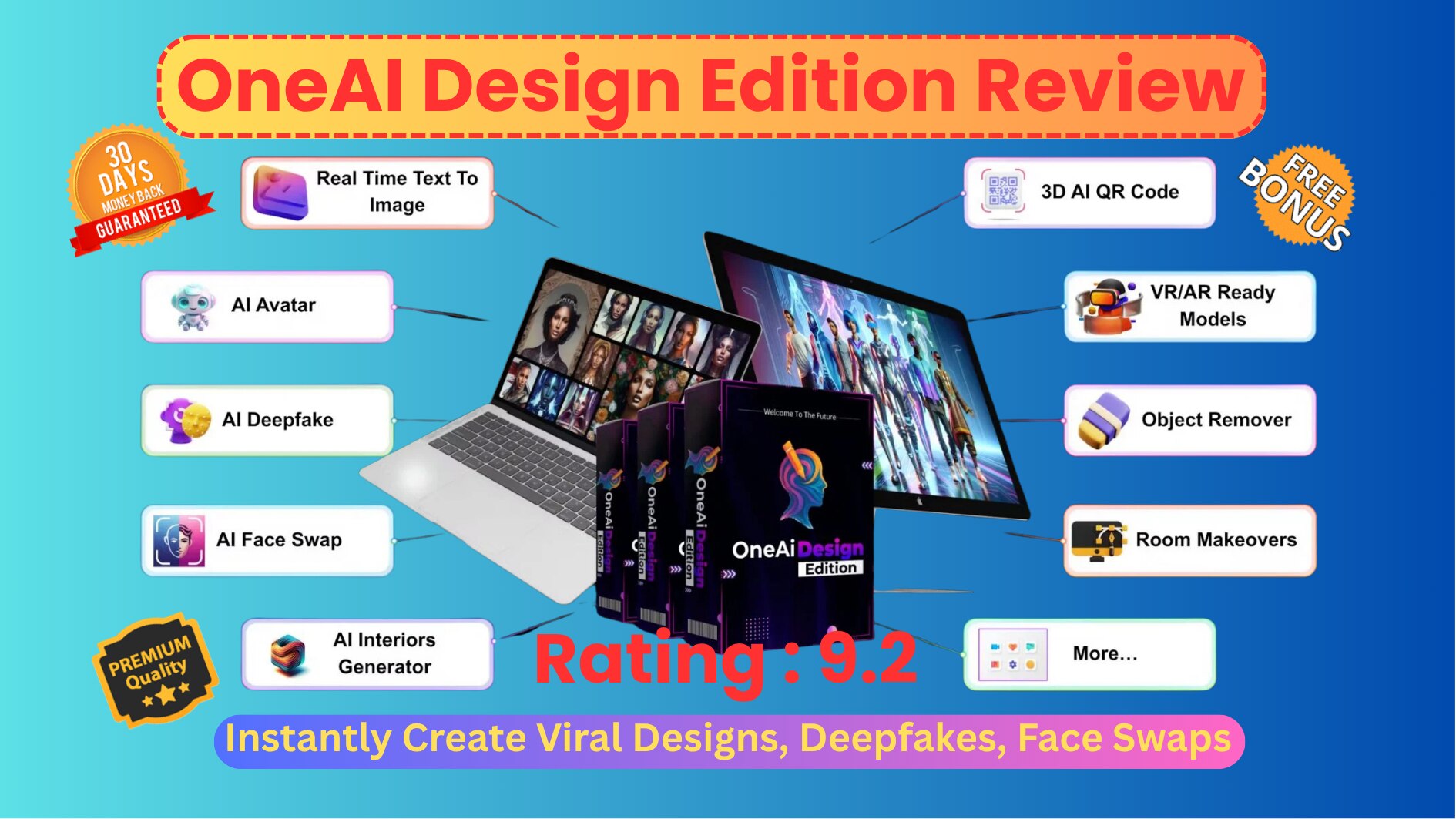 OneAI Design Edition Review | Special Offer + OTOs + Bonuses

OneAi Design Edition is an all-in-one ...