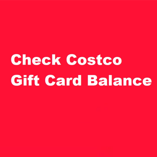 Make every purchase stress-free with a Costco gift card balance check.