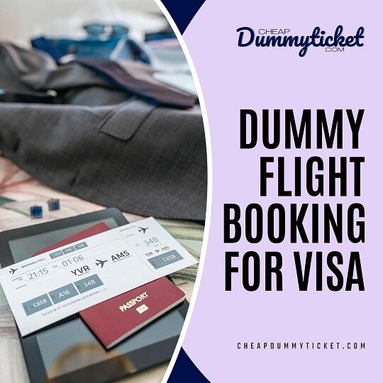 Stay stress free with dummy flight booking for visa requirements

Visa officers often demand clear e...