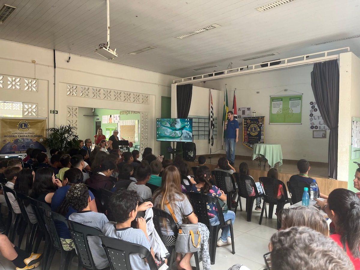 Texto do Rotary Club de Itápolis 

O rotariano e rotaractiano Willian Pirola esteve presente no dia ...