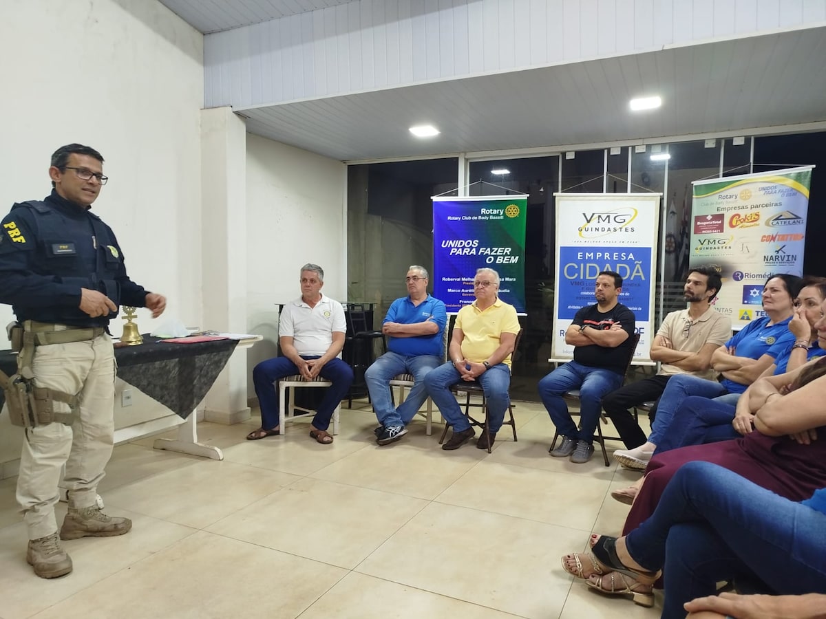 O Rotary Club de Bady Bassitt promoveu no dia 1/09 a palestra referente ao Setembro Amarelo - Preven...