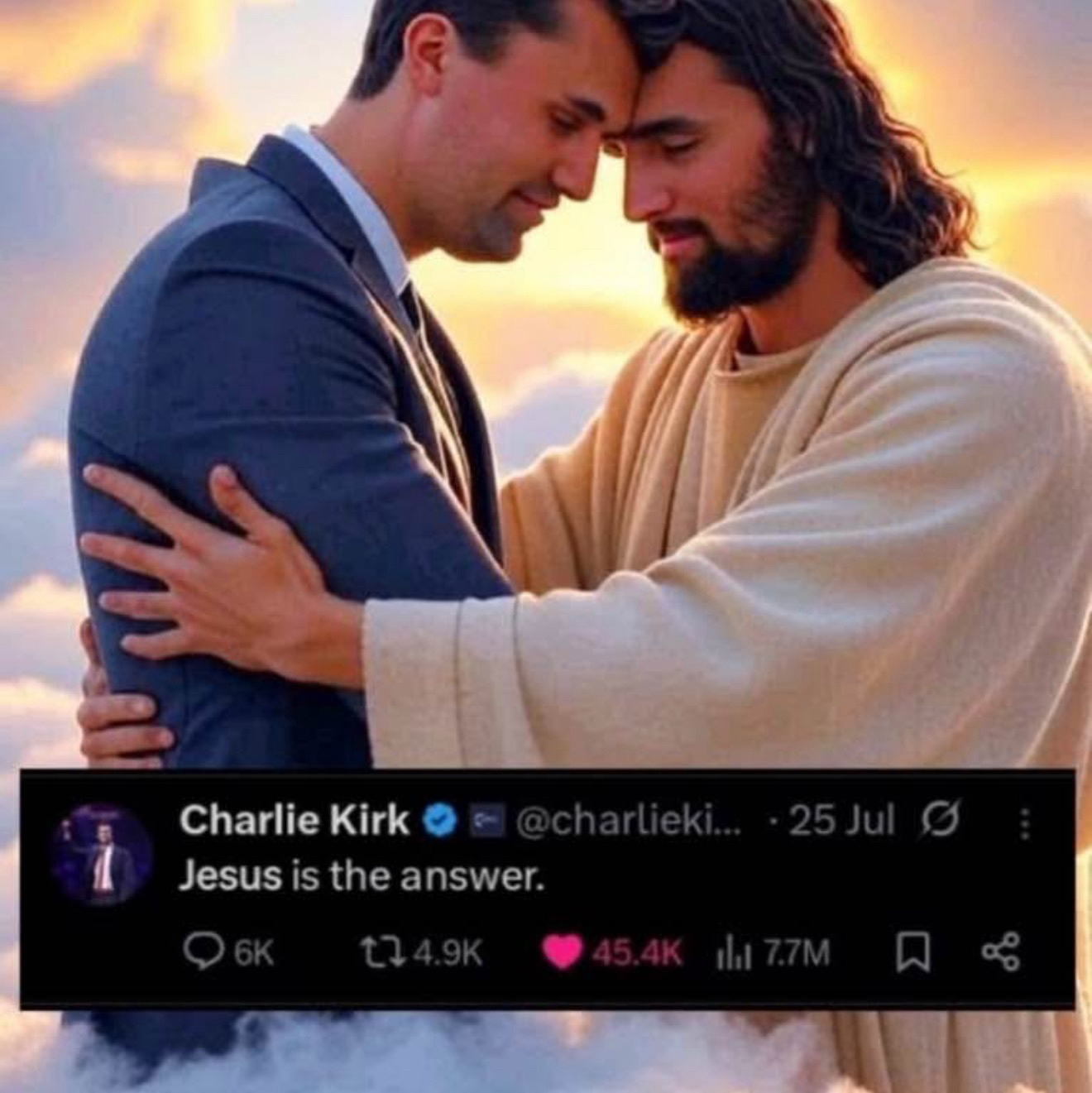 God, family, and country..