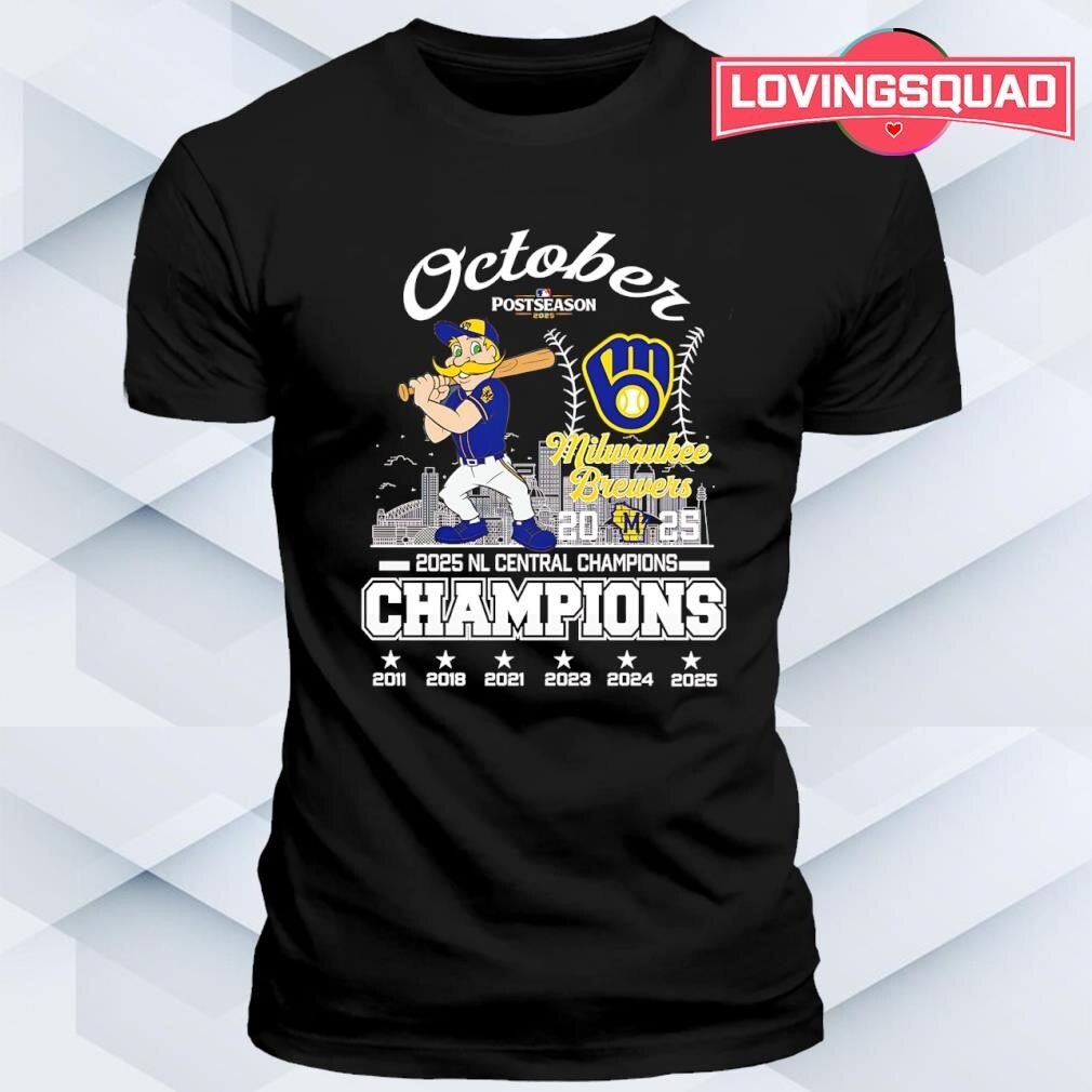 Milwaukee Brewers 2025 NL Central Champions Shirt Review: Style, Comfort, and Championship Spirit in...