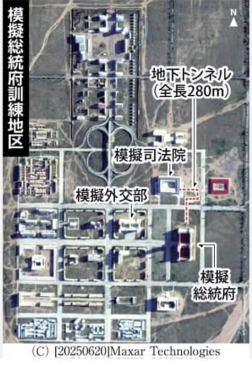 中共在内蒙朱日和军事训练基地搭建模拟台湾总统府附近精细地形，专门用于大规模城市战争演习。

#台海局势 #三票先生 
