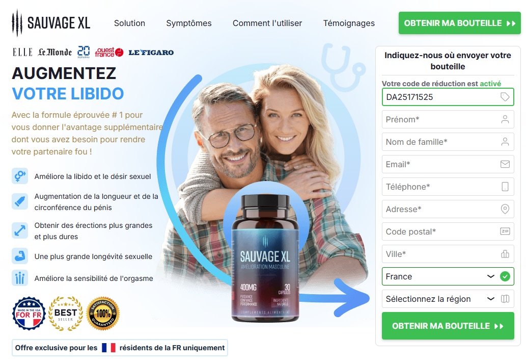Sauvage XL Male Enhancement Capsules [FR, BE, LU, CH]

👇❗❗Shop Now❗❗👇

https://www.facebook.com/Sa...