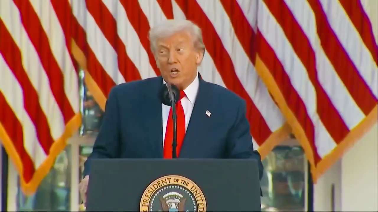 POTUS: "Today, we're here to honor and remember a fearless warrior for liberty, beloved leader who g...