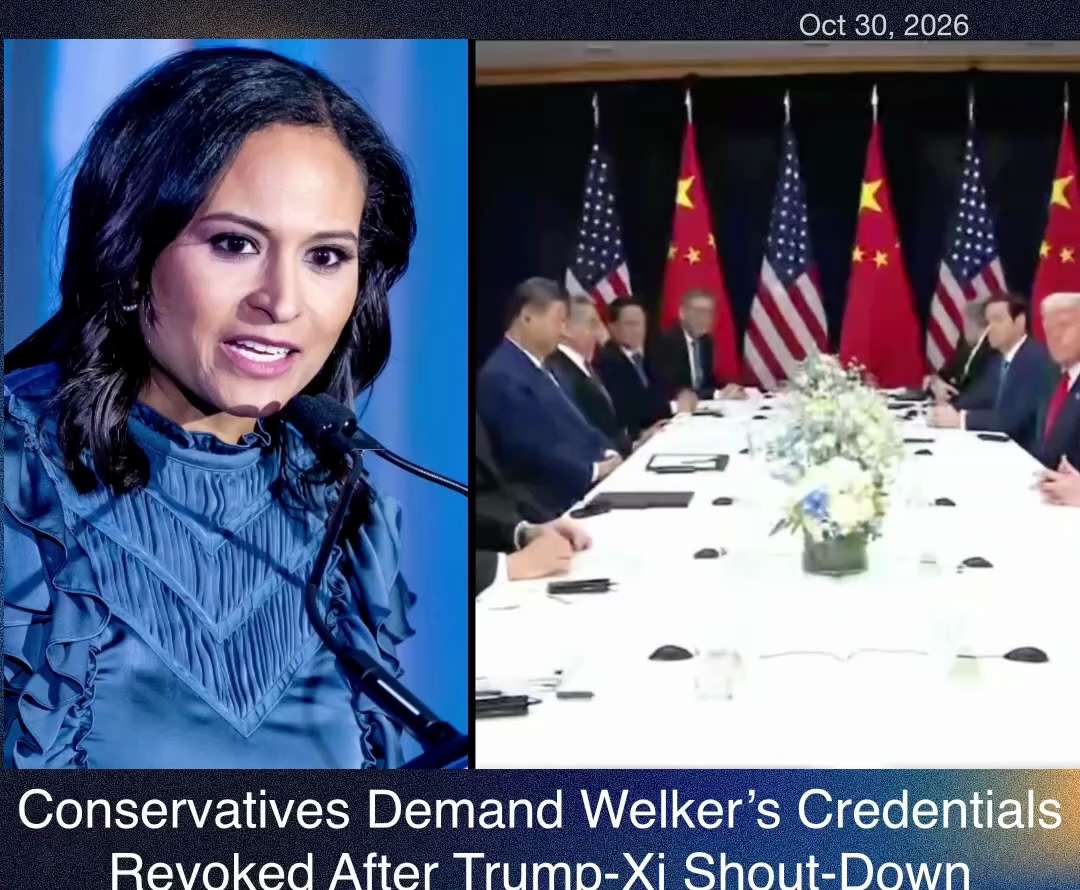 🚨 BREAKING: Conservatives call for NBC’s Kristen Welker to lose White House press credentials after...