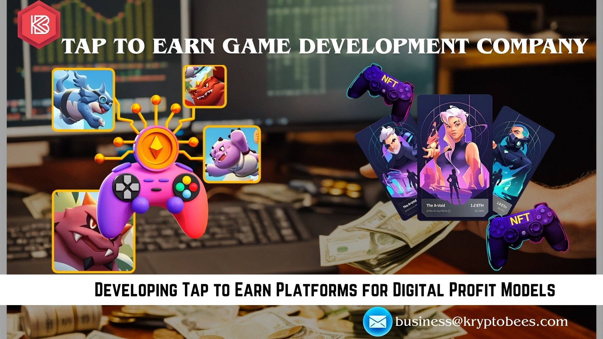 Tap to Earn Game Development Company creates interactive Web 2.0 gaming platforms where every tap tr...