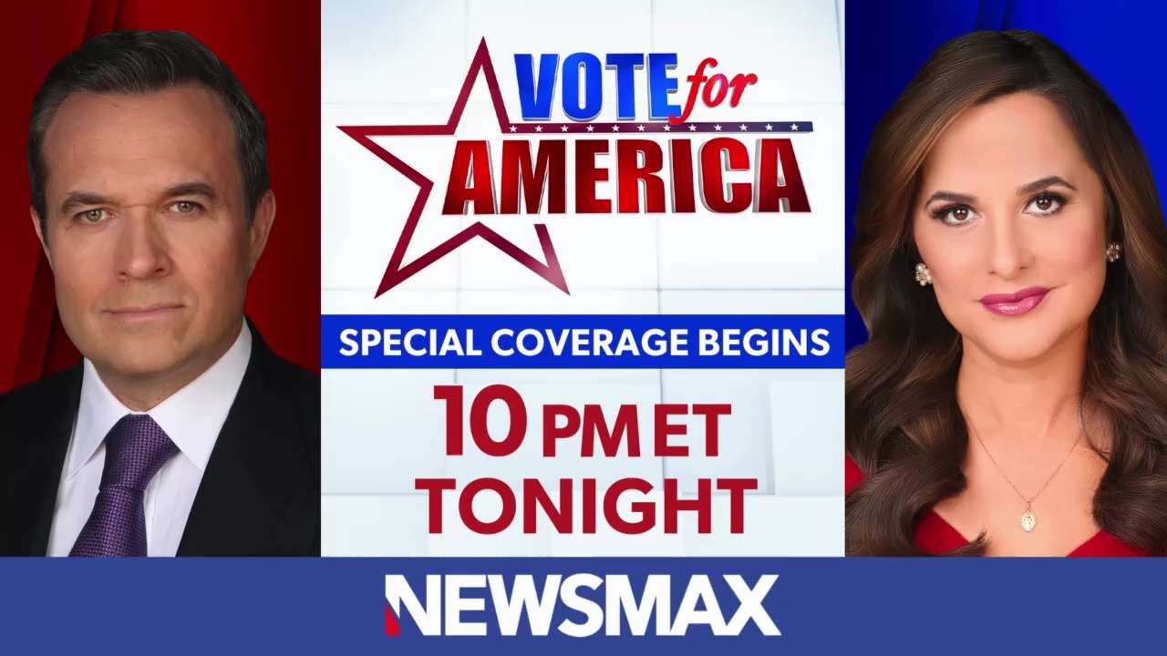 DECISION DAY: Watch NEWSMAX's Vote For America election coverage, starting at 4 PM ET, with Greg Kel...