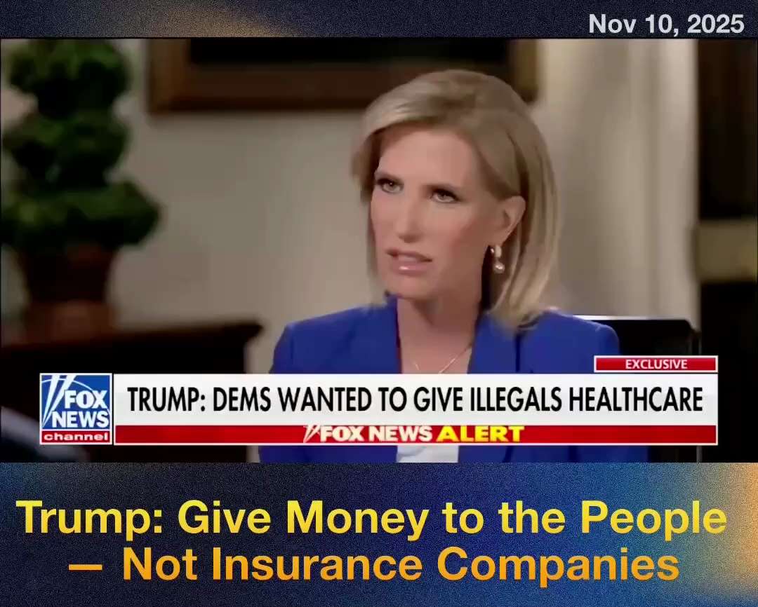 🚨 BREAKING: President Trump STUNS America — vows to give MONEY DIRECTLY TO THE PEOPLE, NOT insuranc...