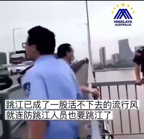 編號：3️⃣5️⃣8️⃣
【中共乱象】中共的守桥防跳桥自杀的维稳人员为了要工资也要跳桥自杀🤣!
🔗himalayaustralia.com.au
#中共亂象 
#TDCCPMEME 
#NFSCH...