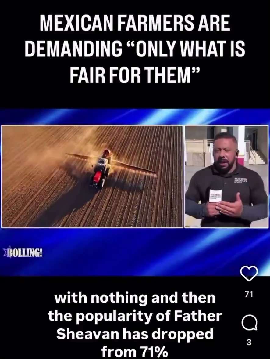 We have some serious Issues going on in Mexico. Farmers &amp; Truckers are Angry 😡 Mexico is a Narc...