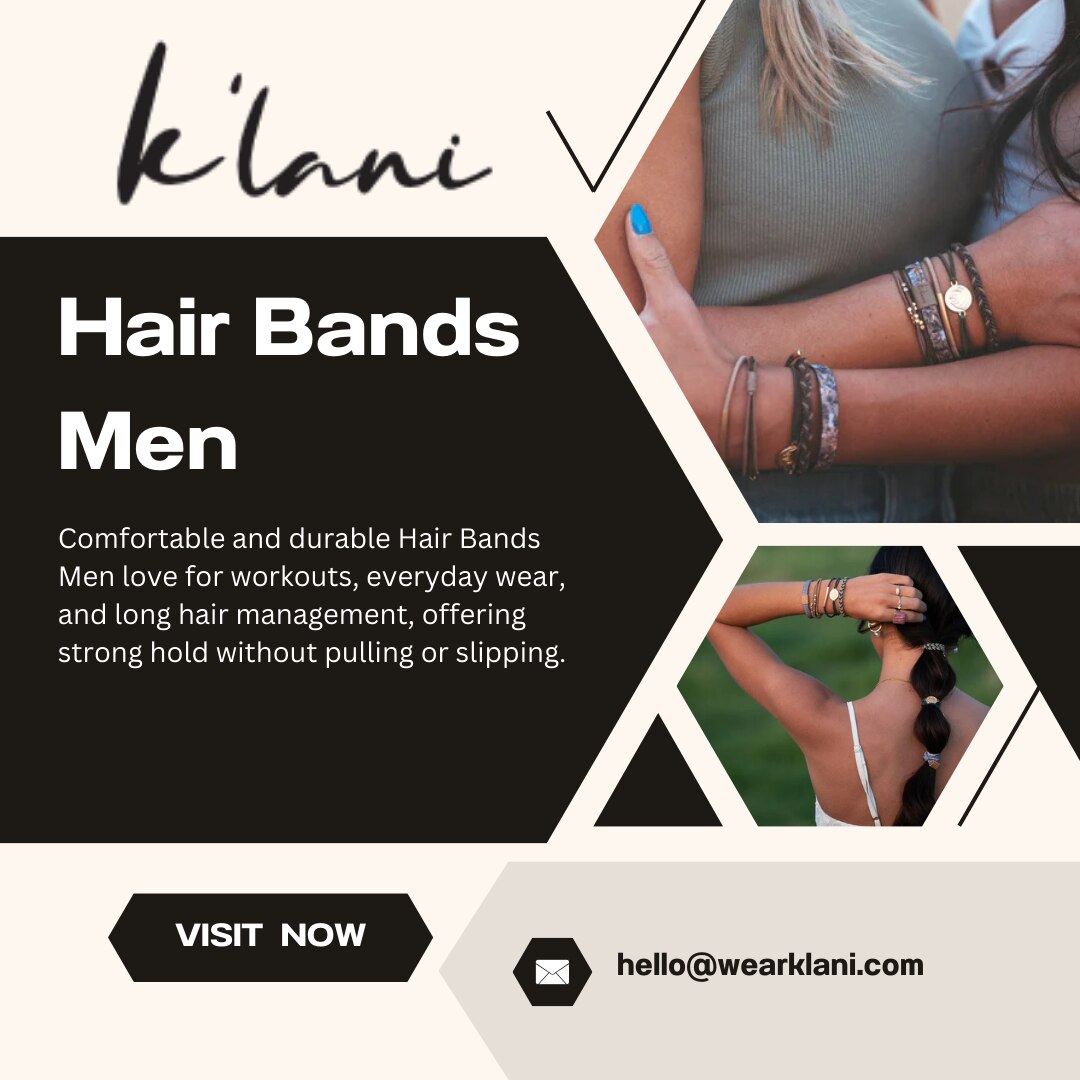 Wear K’lani Hair Bands Men – Everyday Comfort and Strength

Elevate your routine with Wear K’lani Ha...