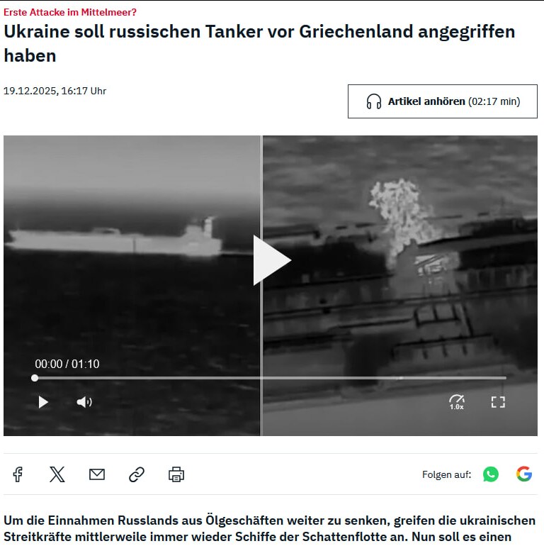 Wenn Schiffe in internationalen Gewässern angegriffen werden, ist das Piraterie. Und wenn es mit dem...