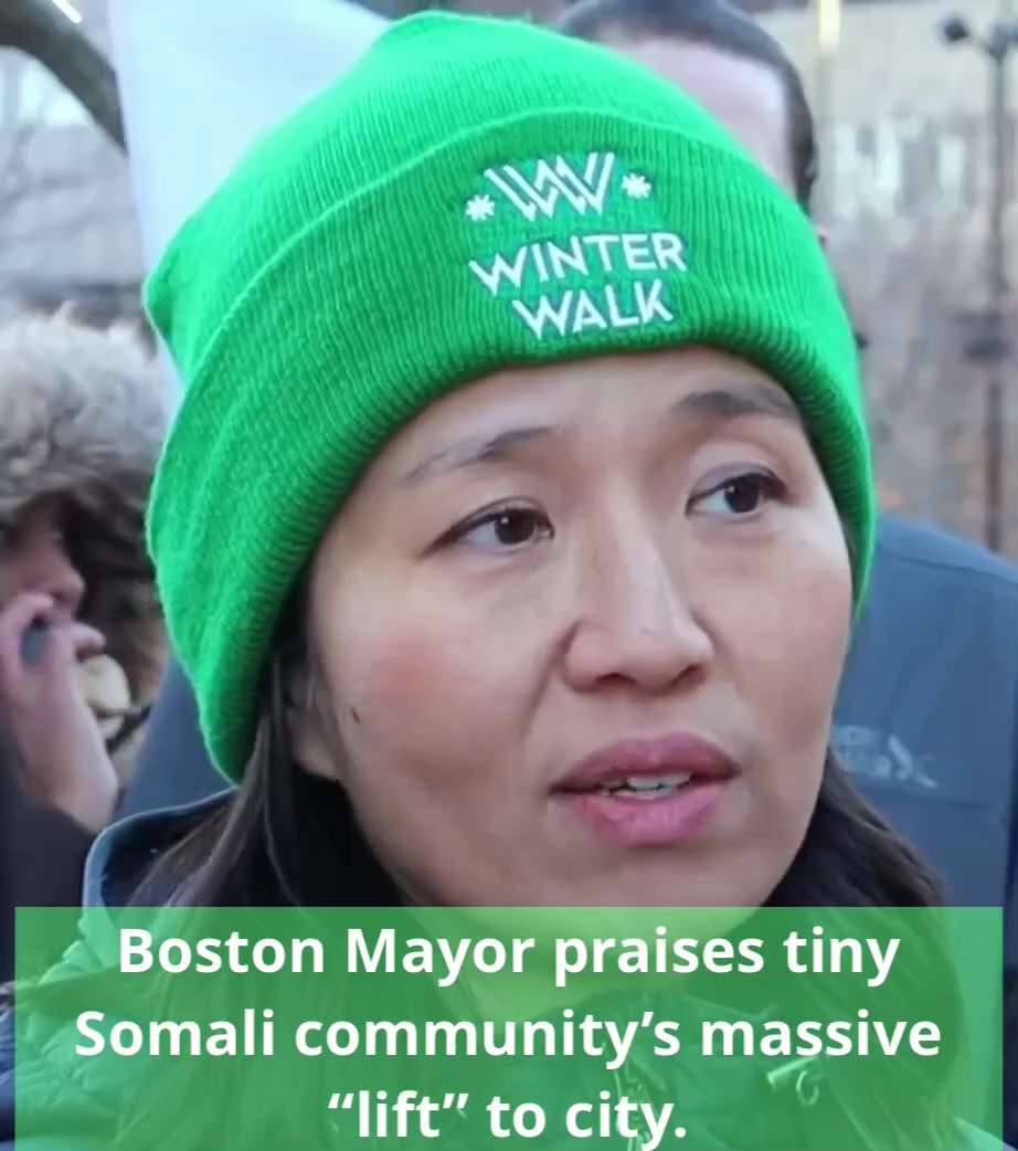 🚨 Boston Mayor Michelle Wu: “You can’t talk about ANY achievement in Boston—safety, jobs, education...
