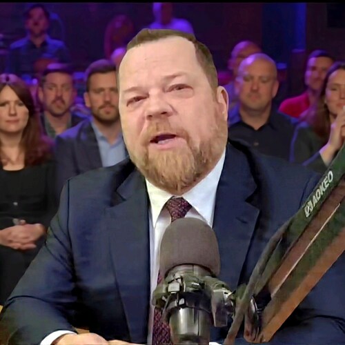 Christian conservative capitalist masculine American, host of the STACE show on Rumble