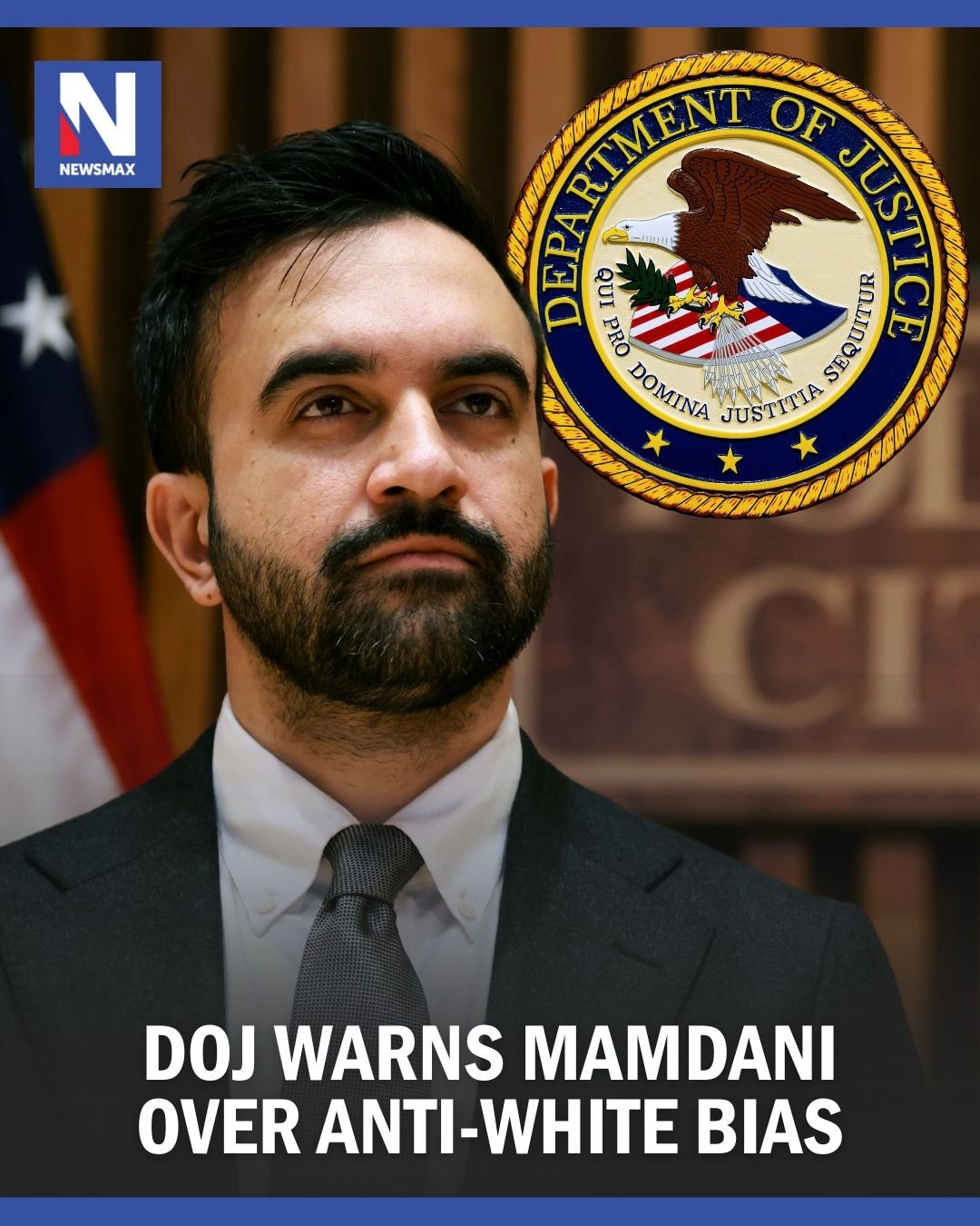 MAMDANI WARNED: A Department of Justice civil rights official has warned New York City Mayor Zohran ...