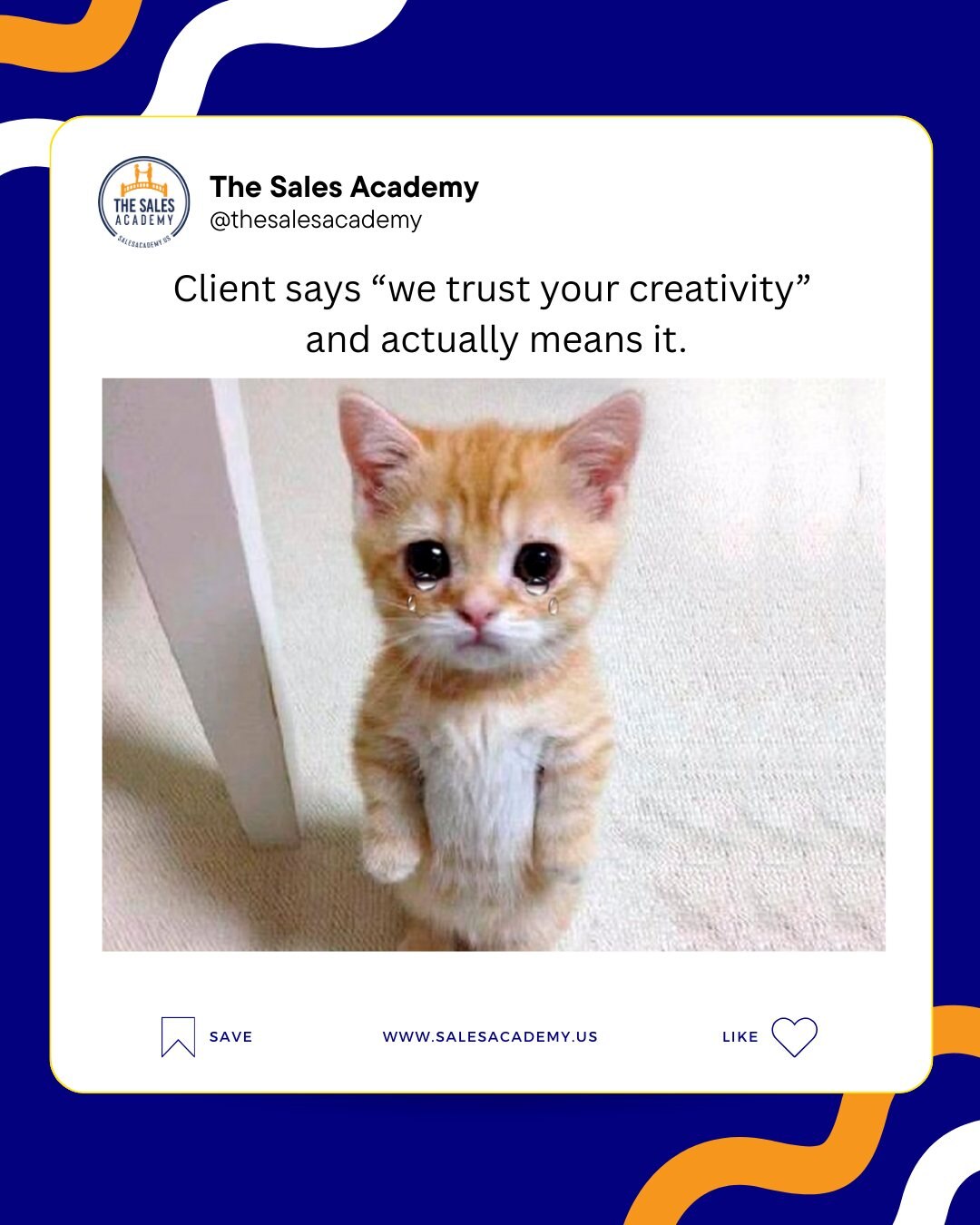 When the client understands that good marketing isn’t guessing — it’s experience.

#MarketingHumor #...