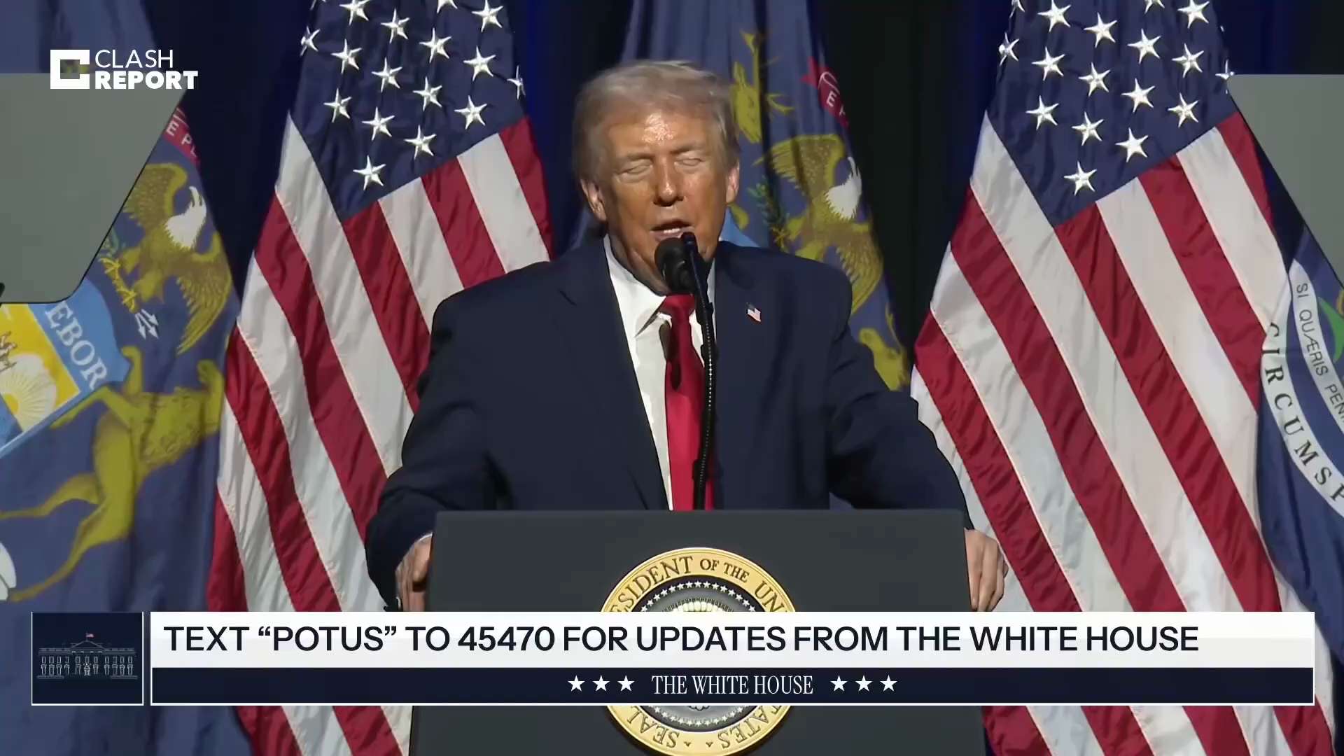 特朗普：

反对关税的人就是支持中国的人。