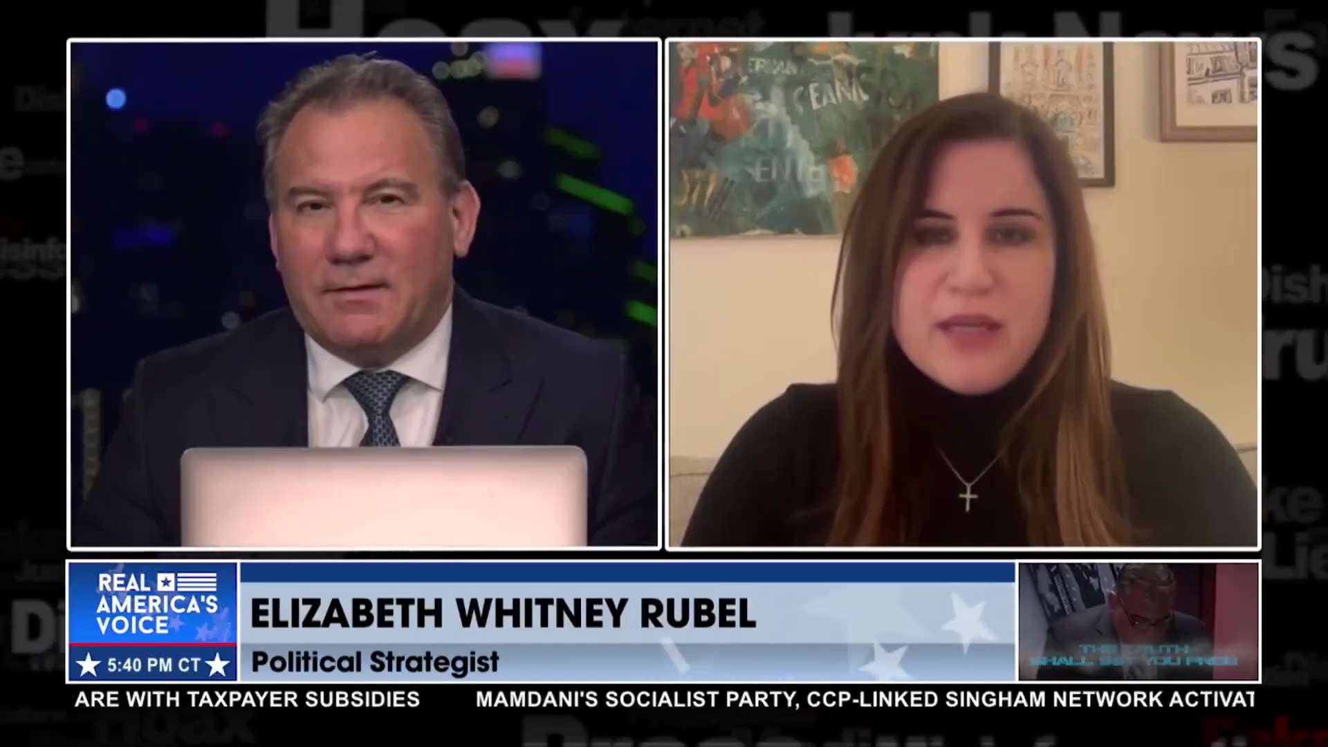 ANYONE WHO THREATENS MAMDANI’S SOCIALIST AGENDA IS ON THE “CHOPPING BLOCK”

“I think that he’s doing...