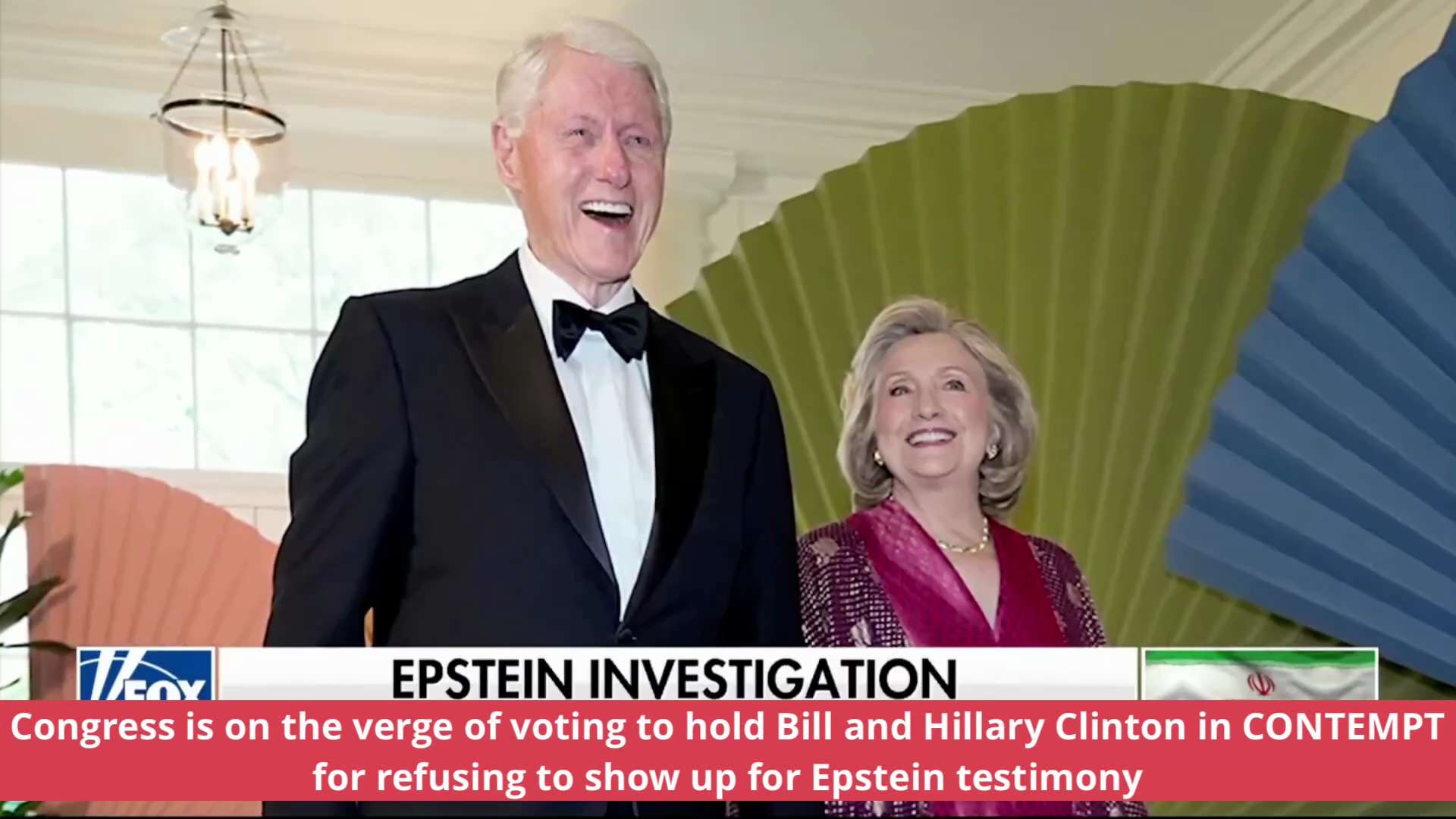 🚨 JUST IN: Congress is on the verge of voting to hold Bill and Hillary Clinton in CONTEMPT for refu...