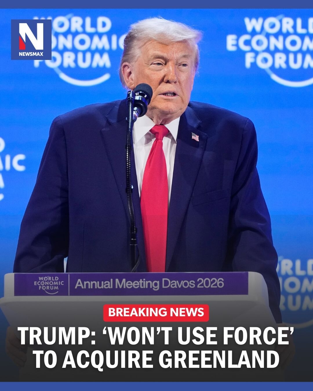 BREAKING: President Trump said he wants to negotiate the acquisition of Greenland, calling it a stra...