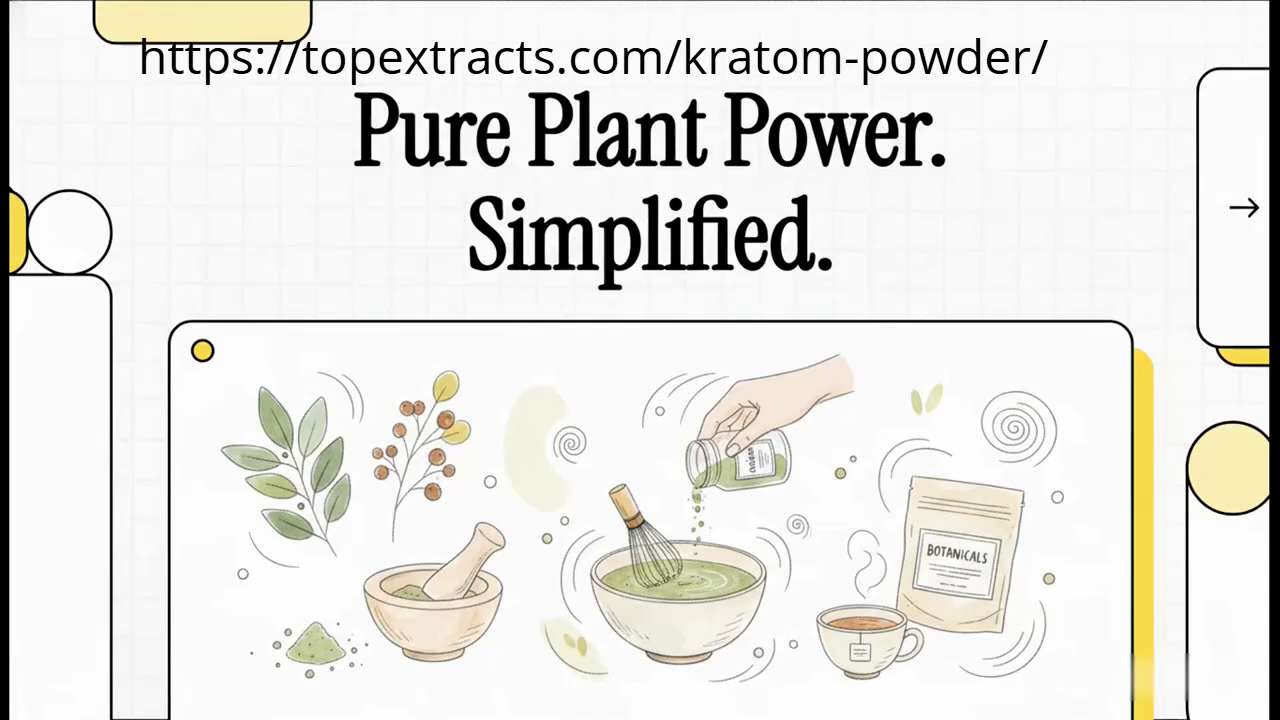 Meet your new go-to: Kratom Powder that’s smooth to mix, easy to measure, and made for people who li...