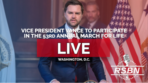 LIVE: Vice President Vance to Participate in the 53rd Annual March For Life - 01/23/26