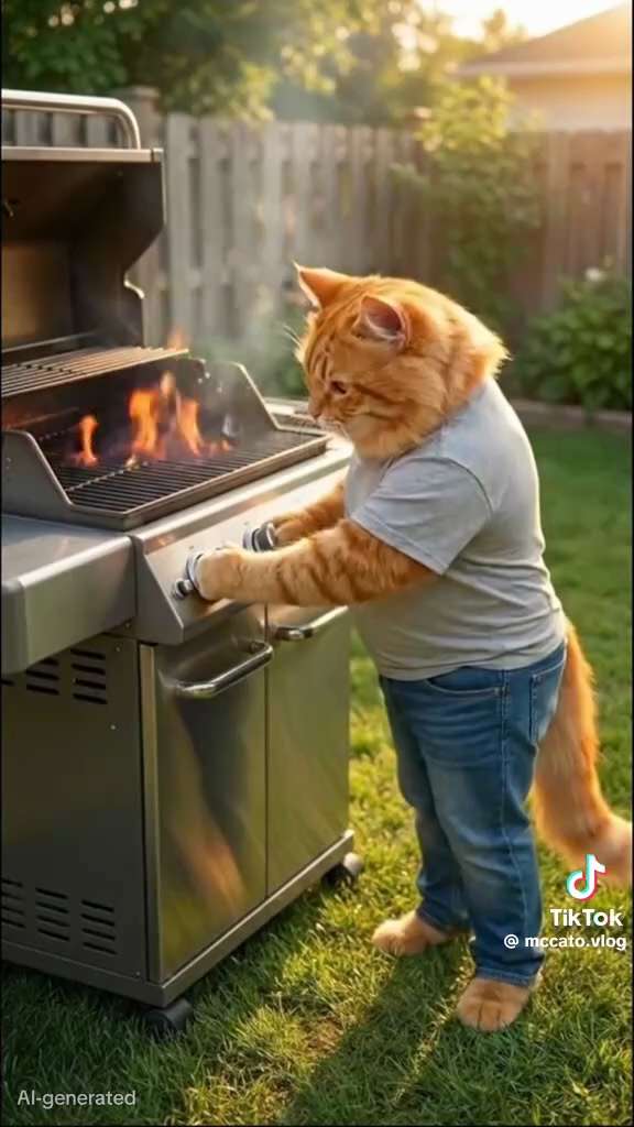 THE KITTY CHEF MAKES THE BEST DAMN FOOD !