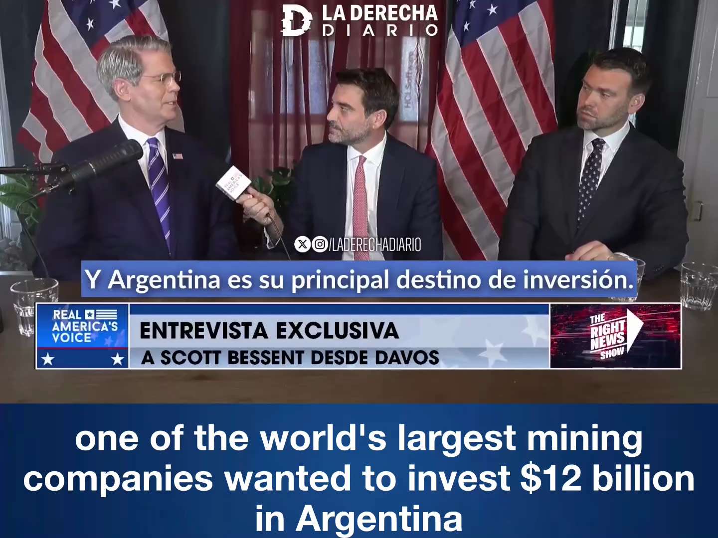 🔥 Treasury Secretary Scott Bessent drops a major reveal:
He says he recently spoke with the CEO of ...