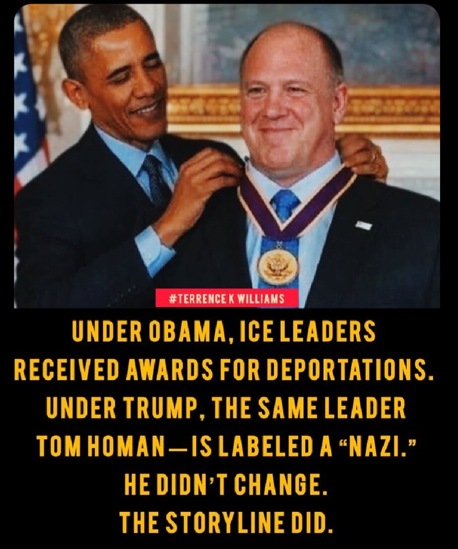 Under Obama Tom Homan was labeled a hero by the left.

Under President Trump according to leftists, ...