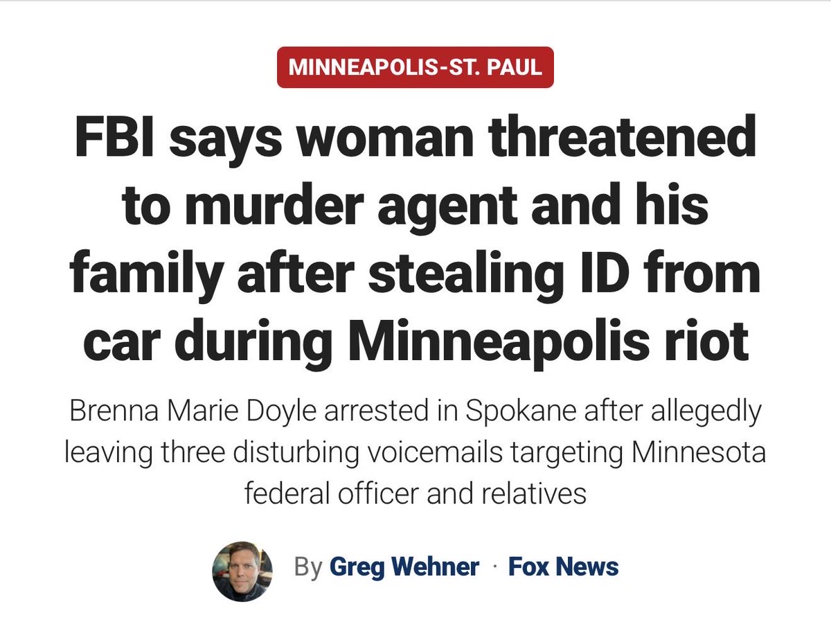 Kash Patel Jan 26, 2026 · 7:16 PM EST


Threatening an FBI agent and their family is a red line. We ...